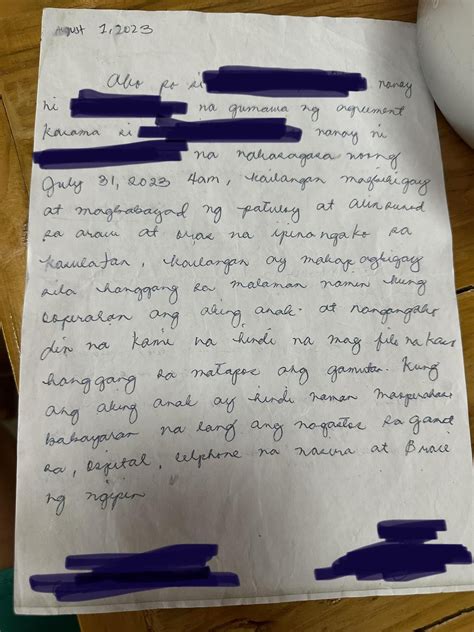Nabangga po ng kotse ang kapatid ko : r/LawPH .